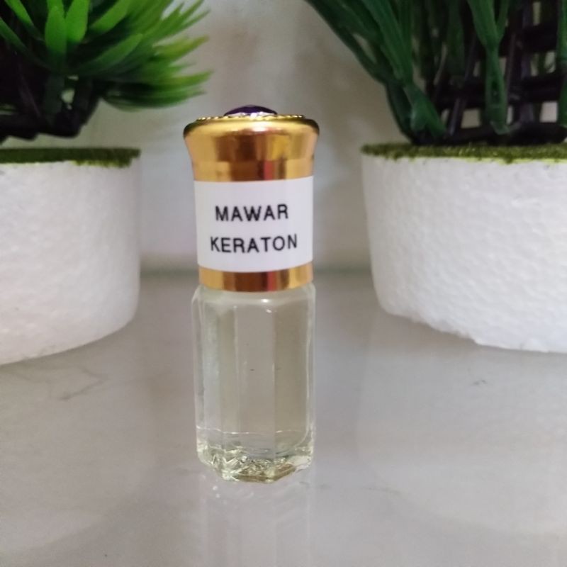BIBIT MINYAK WANGI MAWAR KERATON 3ML/ MAWAR KRATON MURNI