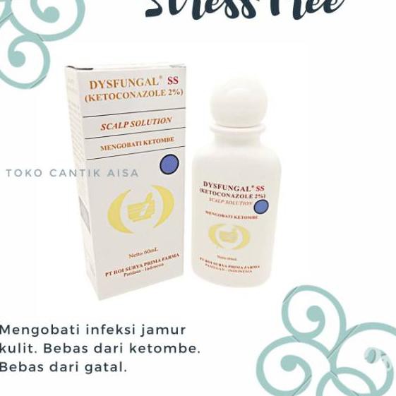 {Hot Sale} w-06 * Dysfungal Scalp Solution - Shampo Ketombe Gatal Parah Jamur Kulit Kepala **