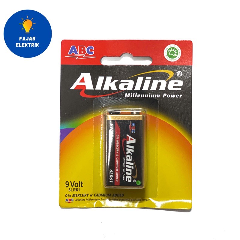 BATERAI ALKALINE 9 VOLT