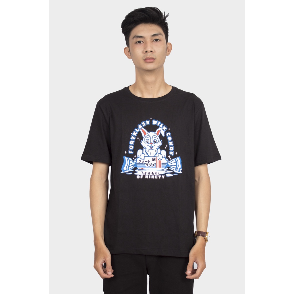 Fortglass MILKY Kaos Lengan Pendek Pria Kaos Distro Kaos Pria Kaos Unisex Tshirt Cowok By FortKlass