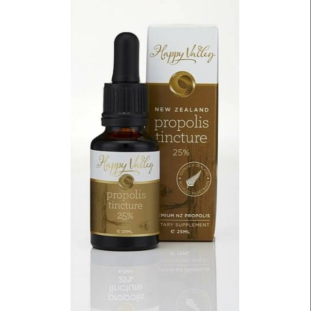 NEW ZEALAND PROPOLIS LIQUID HAPPY VALLEY TINCTURE BIO 30