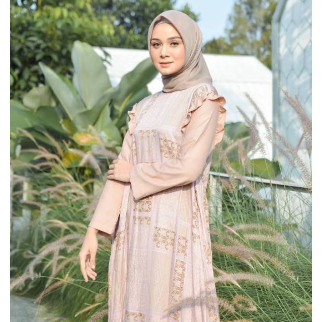 DRESS WANITA - MINERVA DRESS - DRESS  MUSLIM WANITA - PAKAIAN WANITA  - GAMIS WANITA - DRESS HIJAB