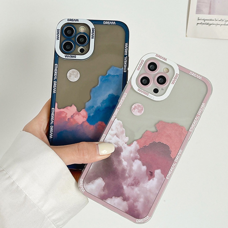 Soft Case Transparan Untuk Iphone 13 Pro Max 12 11 XS XR X 8 7 6 6s Plus