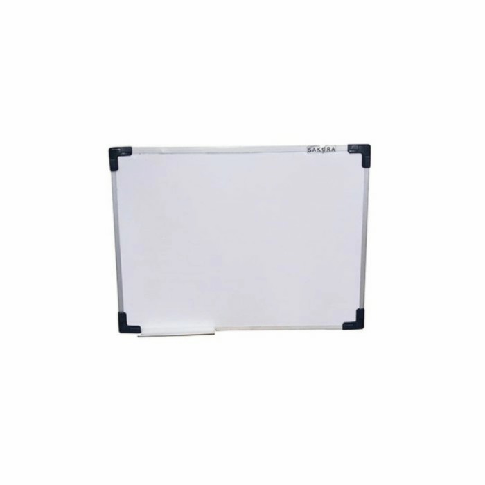 

Papan tulis 40x60 magnet/ Whiteboard magnet SAKURA