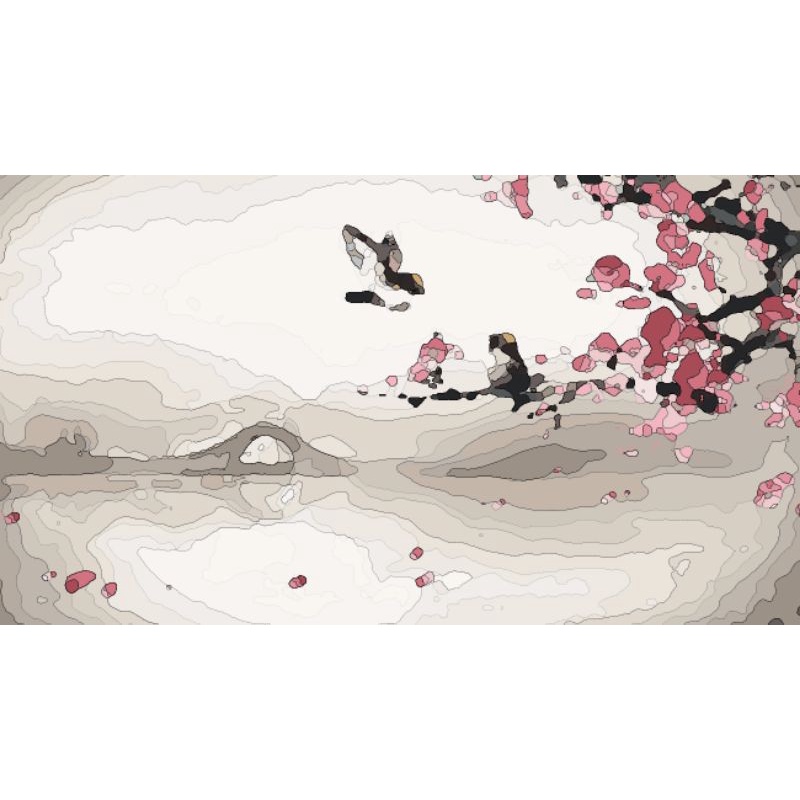 

Pola Painting By Number 2 Burung Kecil