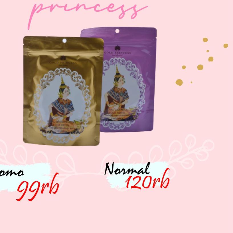 ✴ GOLD PRINCESS KOYO DETOX PEGAL PEGAL RELAX SLEEP ORIGINAL LAVENDER GINGER ✮