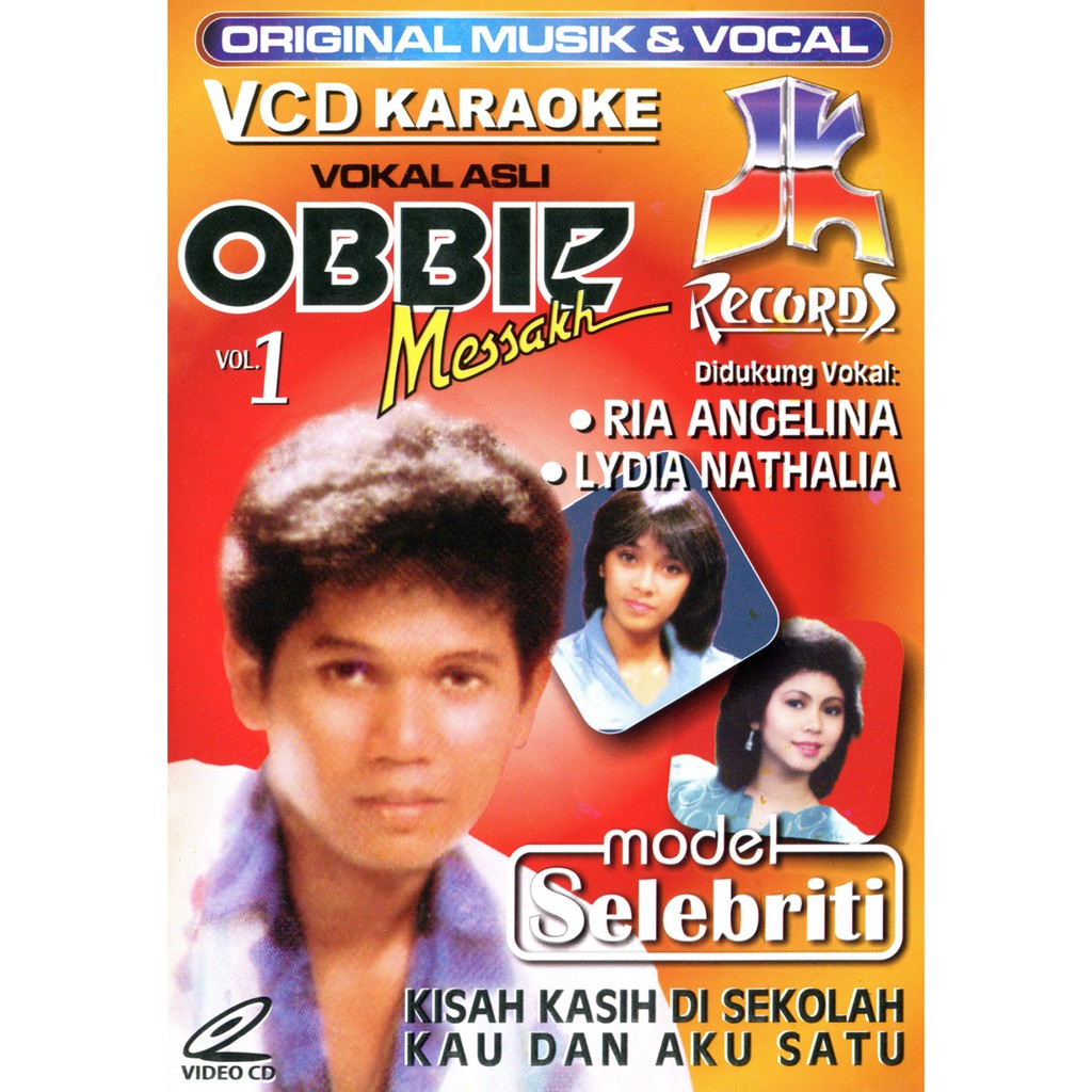 VCD Karaoke Obbie Messakh Vol 1 - Model Selebriti