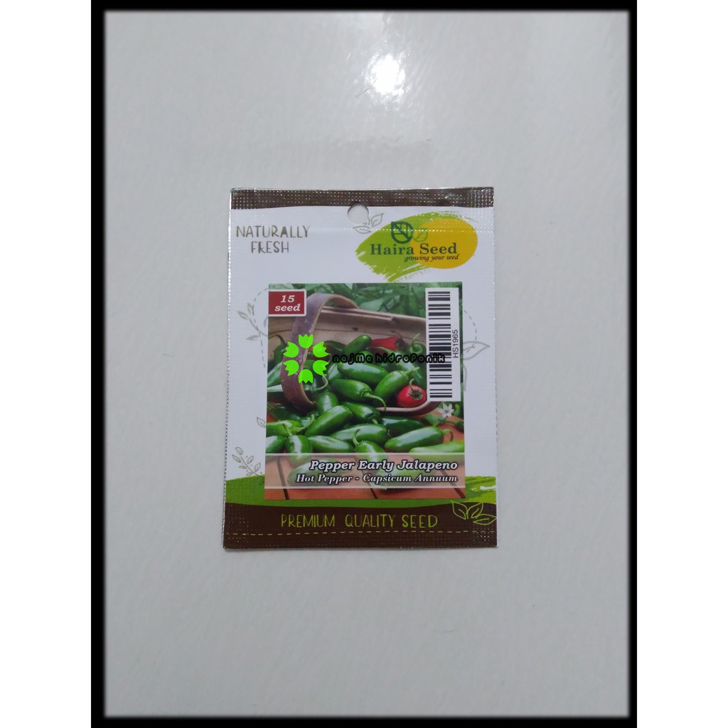 Benih/Bibit Cabe Jalapeno Early Pouch (Haira Seed)