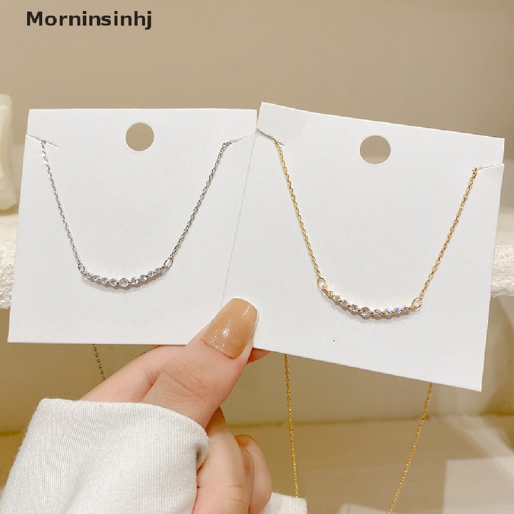 Mornin Multicolor Mini Birthstone Kalung Untuk Wanita Korea Fashion Perhiasan Menawan Liontin Rantai Choker Bijoux Kerah id