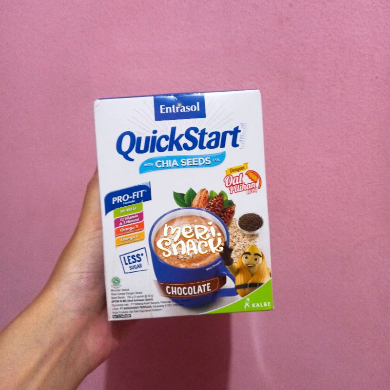 

Susu Sereal Entrasol Quickstart Chocolate / Quick Start