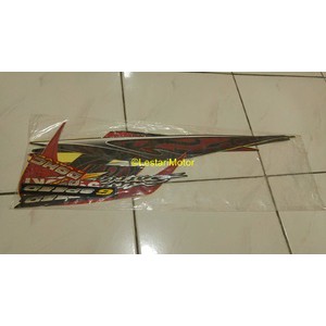 Stiker Motor / Stripping body Satria Fu 2010 Merah