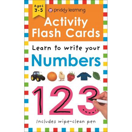 Activity Flash Cards Numbers by Roger Priddy