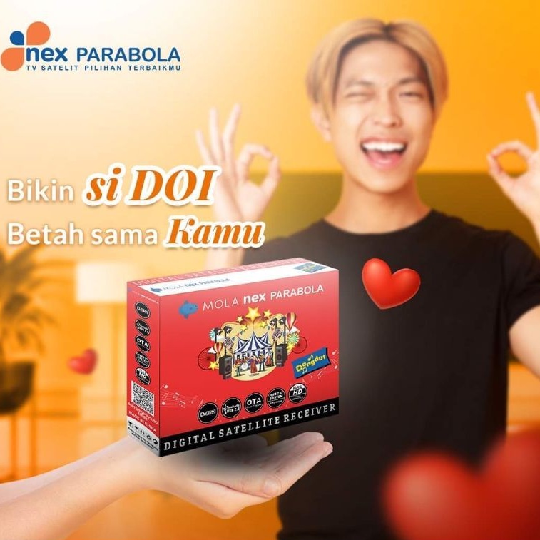 RECEIVER NEX PARABOLA HYBRID C KU BAND FULL HD