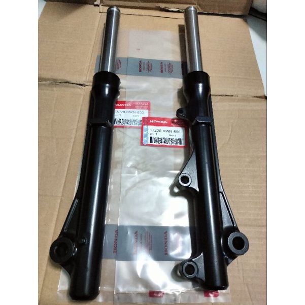 As shock + tabung depan Honda Vario 125 fi KWN KZR