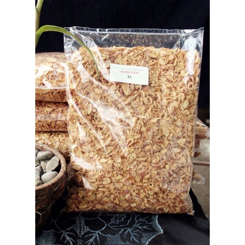 

Bawang Goreng Sumenep Grade D 500 Gram