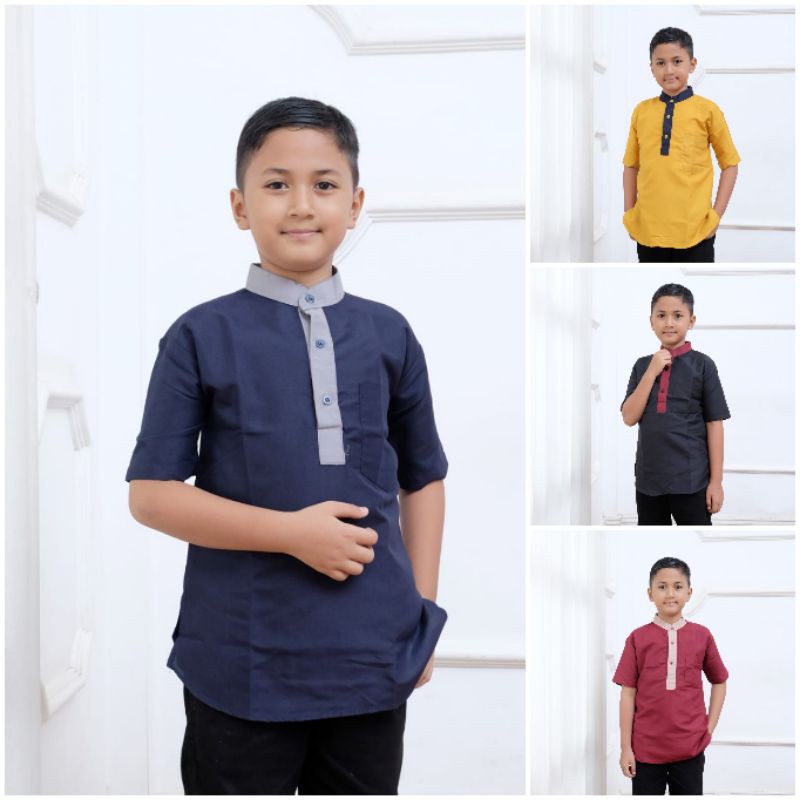 KOKO ANAK UKURAN TANGGUNG LENGAN PENDEK