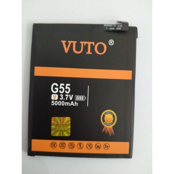 Battery Batere Batre Baterai Double Power Vuto Luna G55 - Meizu M3 Note versi 1 BT61 Socket Lurus