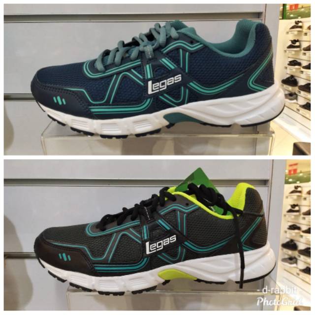 Sepatu league legas running shoes cowo strakto la M asli original murah promo diskon