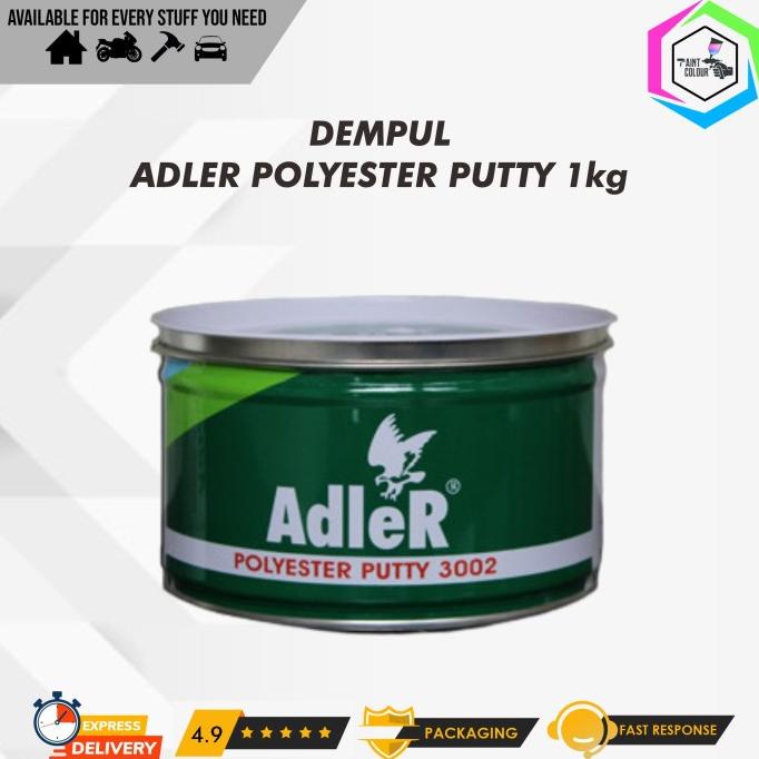 Dempul Adler Polyester Putty 3002 / Dempul Plastik 2 Komponen