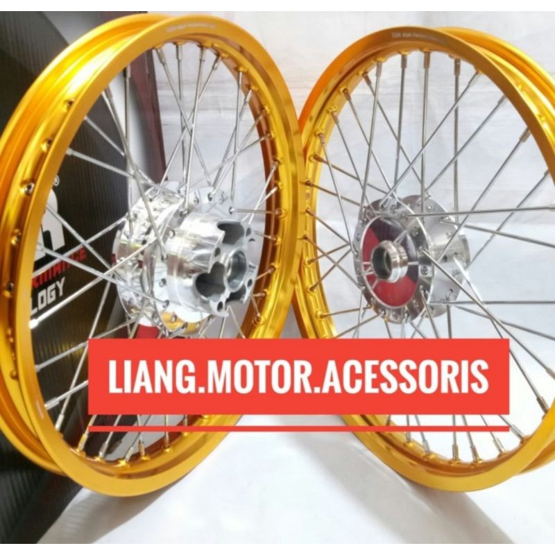 Sepaket Velg TDR Tromol Set Jari2 - Paketan Velg Supra X 125 Karisma CS One Supra X 125 DD