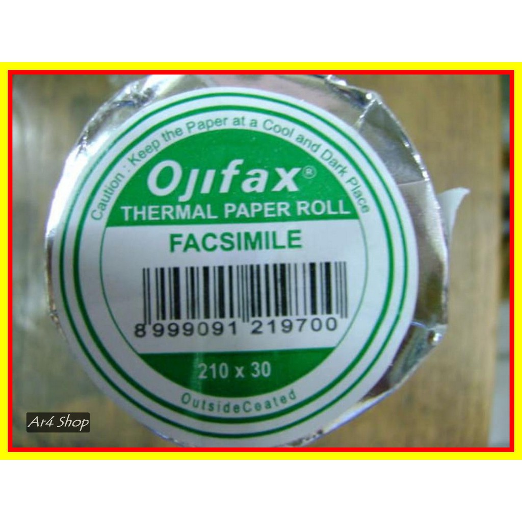 

TERLARIS Kertas Fax- Oji - 210 Mm X 30