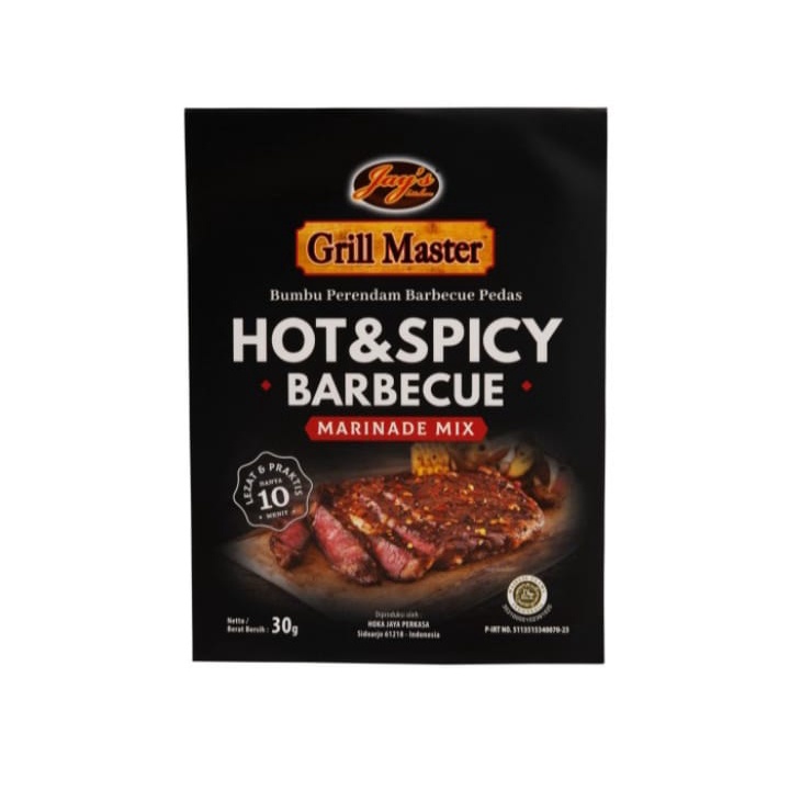 

GRILL MASTER HOT & SPICY BARBECUE MARINADE MIX
