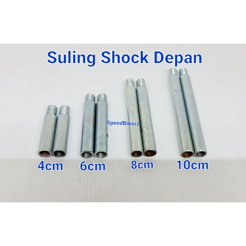 Suling Shock Depan Universal Peninggi Shock Depan Motor Bebek Matic beat mio vario nmax pcx revo supra blade f1ze jupiter mx Suling Sock motor