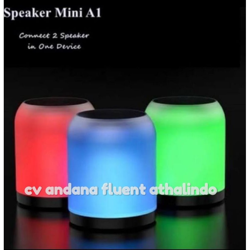 speaker bluetooth A1 mini smart touch lamp speaker lampu