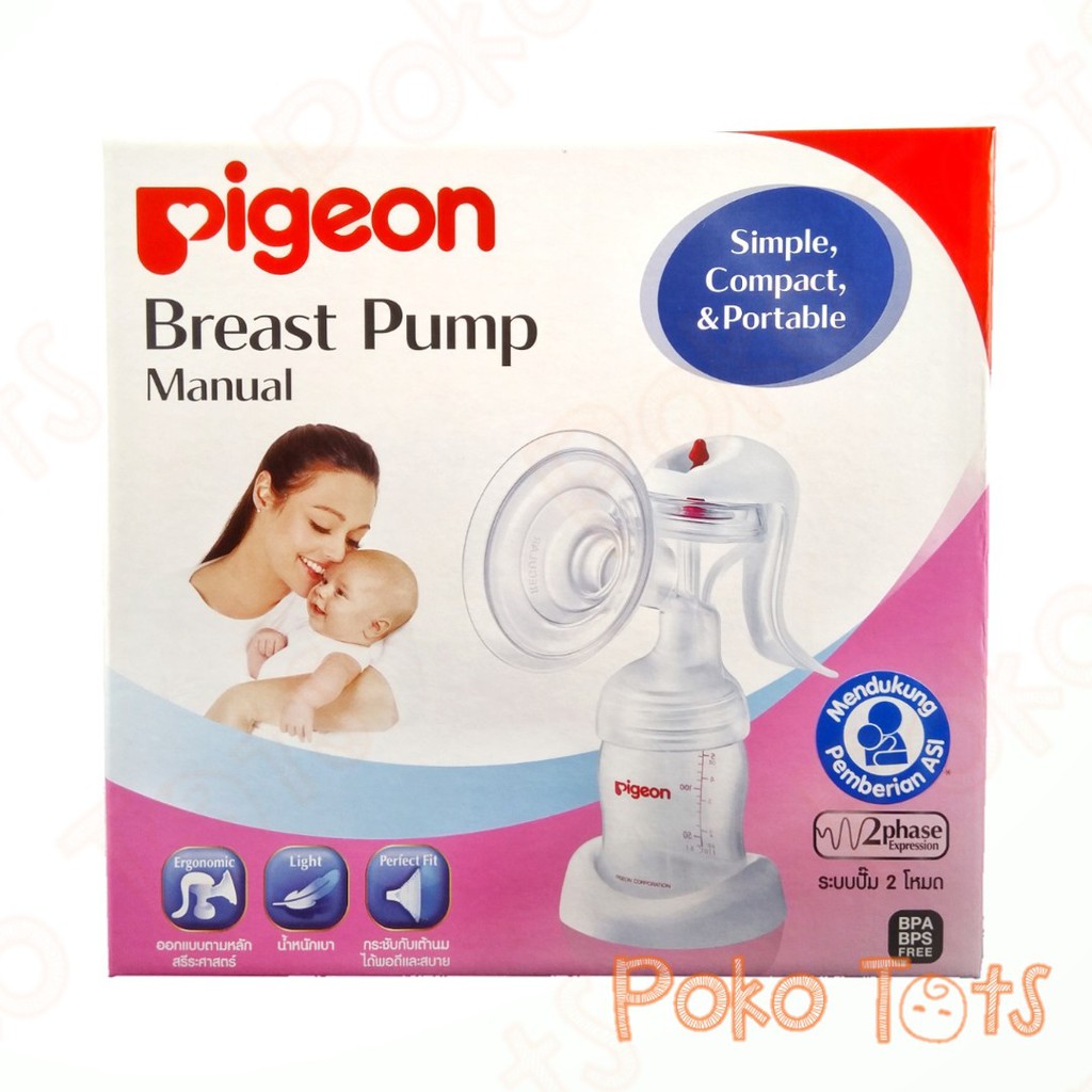 Pigeon Breast Pump Manual Pompa Asi Breastpump WHS