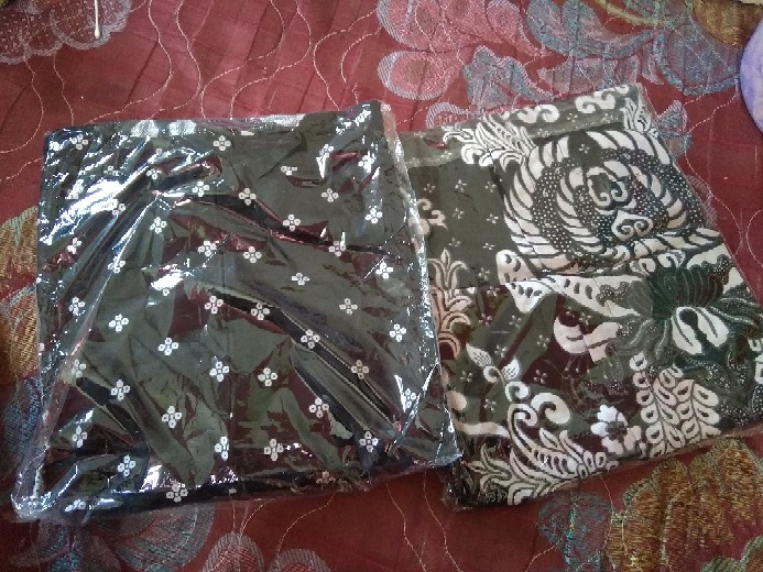 Maura Couple - Sania Ruffle Batik Couple Ori Ndoro Jowi Garansi