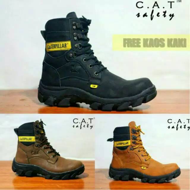 Sepatu Boots Pria Cowboy Casual Ukuran 39-44