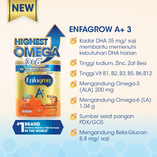 [Medan]-Enfagrow A+ 3 Vanila 2400 gr - Susu Formula Pertumbuhan Batita-[EXPIRY DATE:16-09-2022]-3