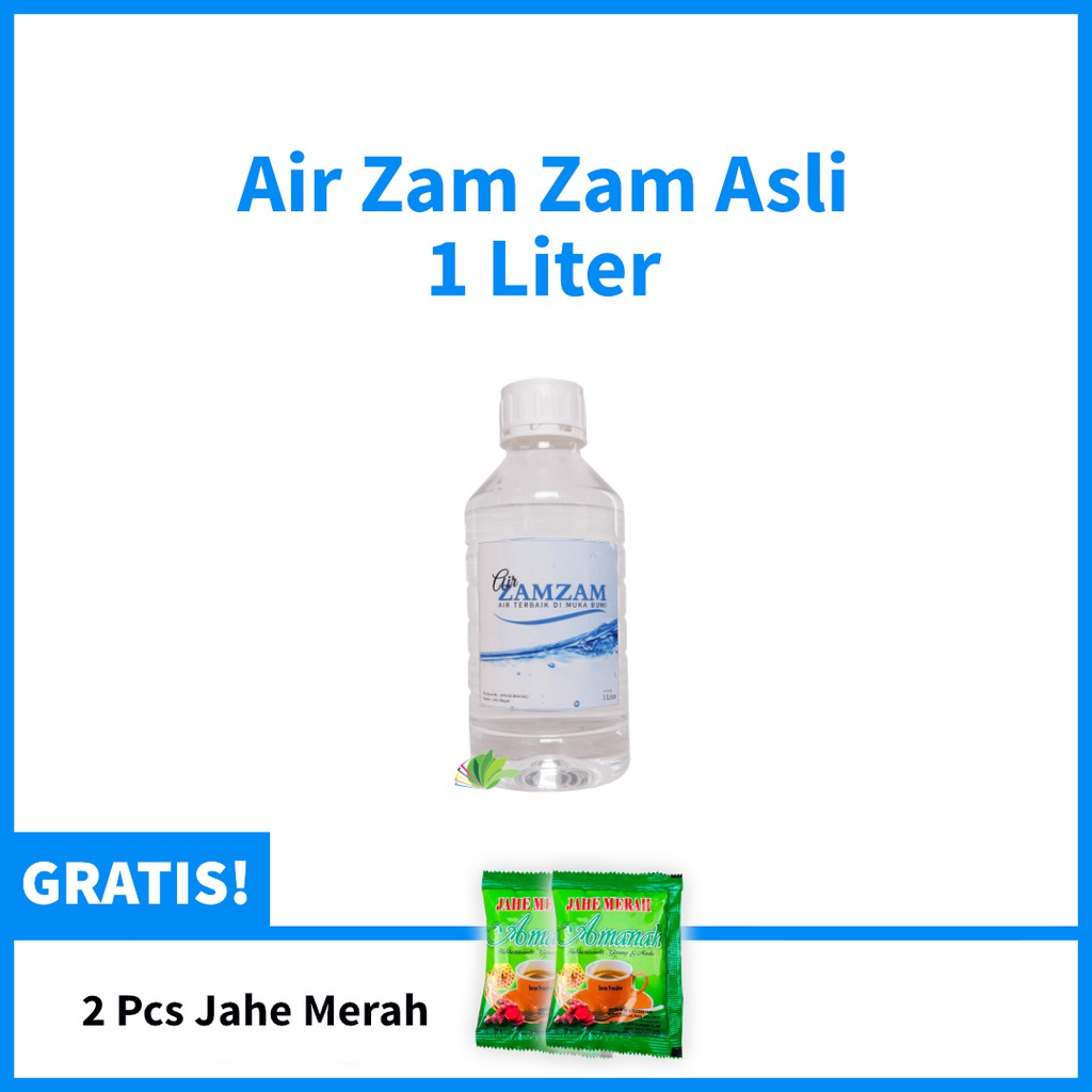 

Air Zam Zam Asli air zamzam Original dari mekkah Minuman Kesehatan Bermanfaat Bagi Tubuh obat zamzam