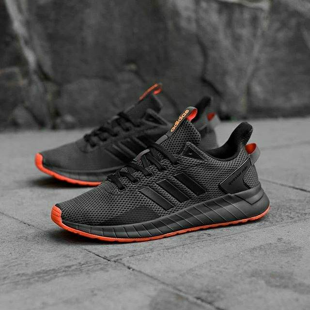 Adidas CF Questar Ride Black Orange BNWB Murah