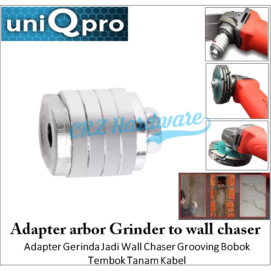 Adapter Gerinda Jadi Wall Chaser Grooving Bobok Tembok Tanam Kabel