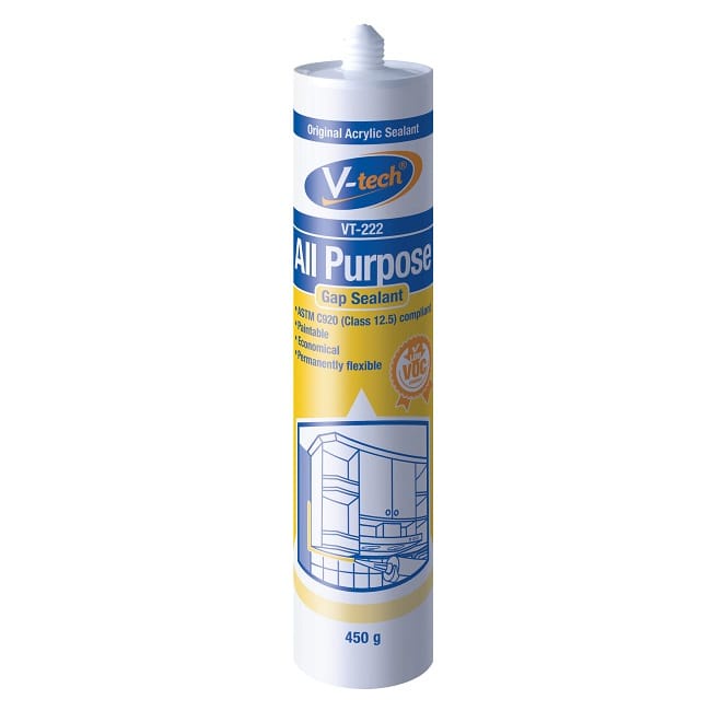 

V-TECH LEM GAP SEALANT VT-222 ALL PURPOSE 450 G