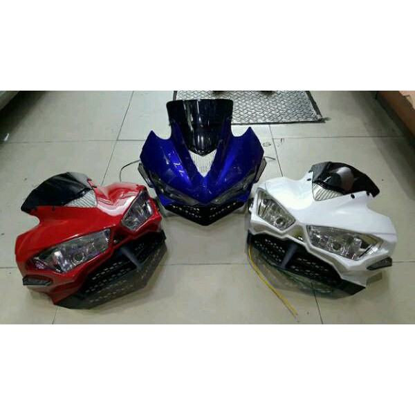 Headlamp reflektor lampu depan r25 mini replika pnp vixion Xabre byson - KANJENG RADEN VARIASI