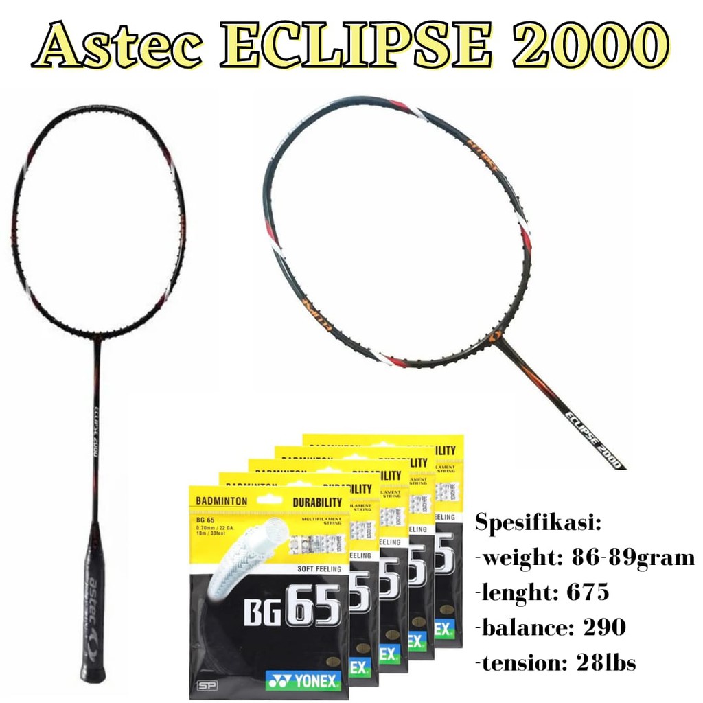 Raket Badminton ASTEC Eclipse 2000