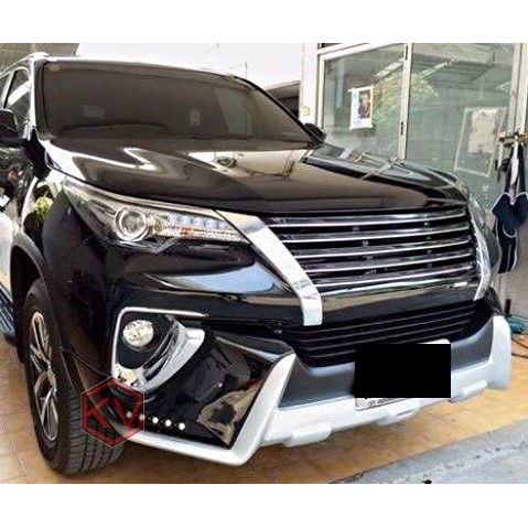 Body Kit All New Fortuner 2016 LX Mode [Black] | Kikim Variasi