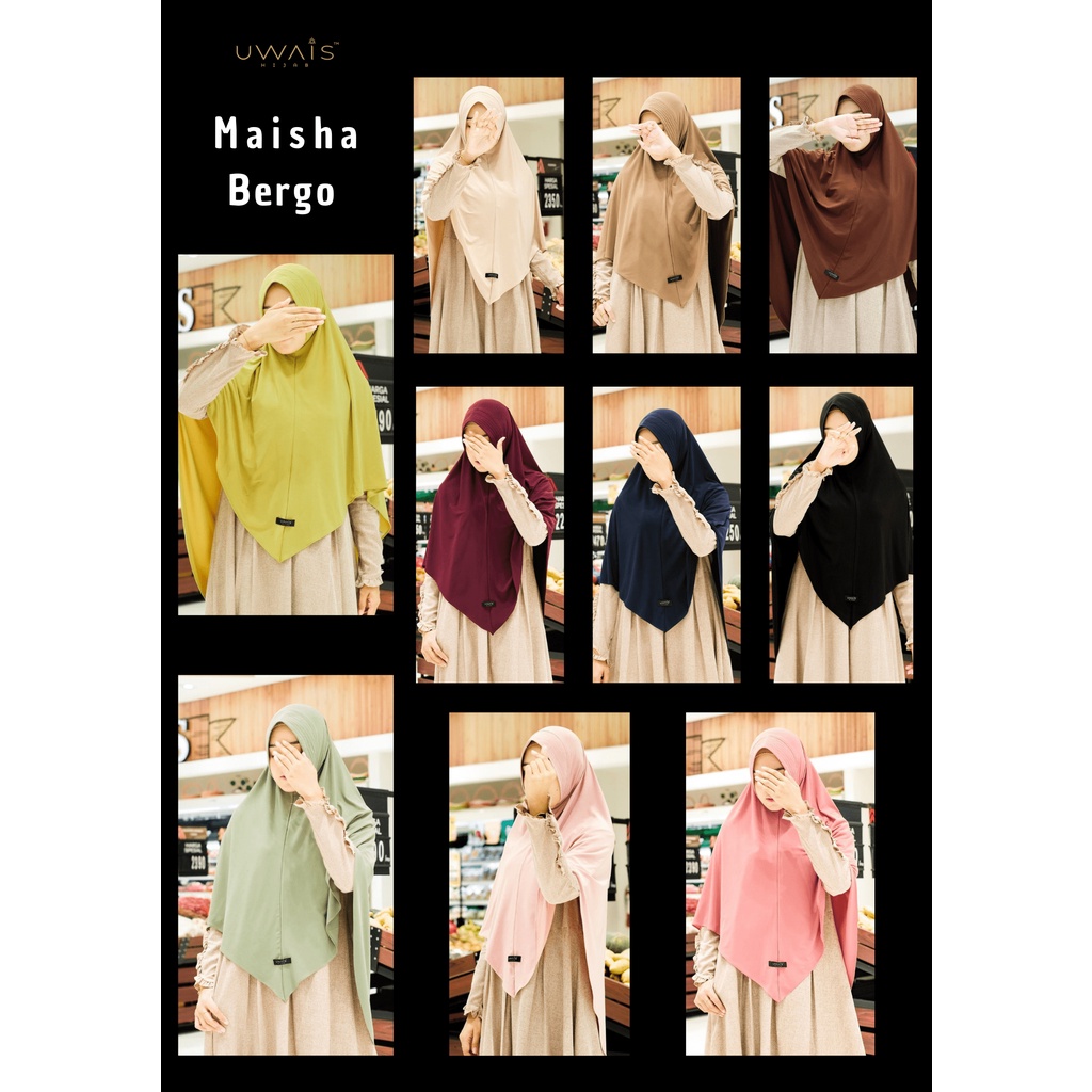 Maisha Bergo By Uwais Hijab Ori