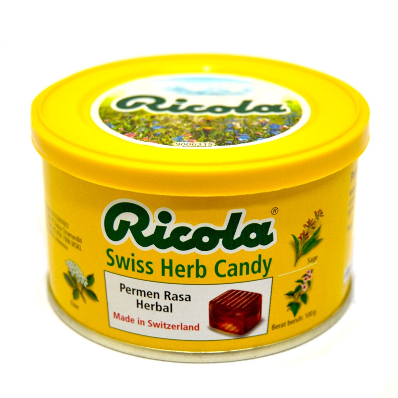 

Ricola Permen Herb Tin 100Gr