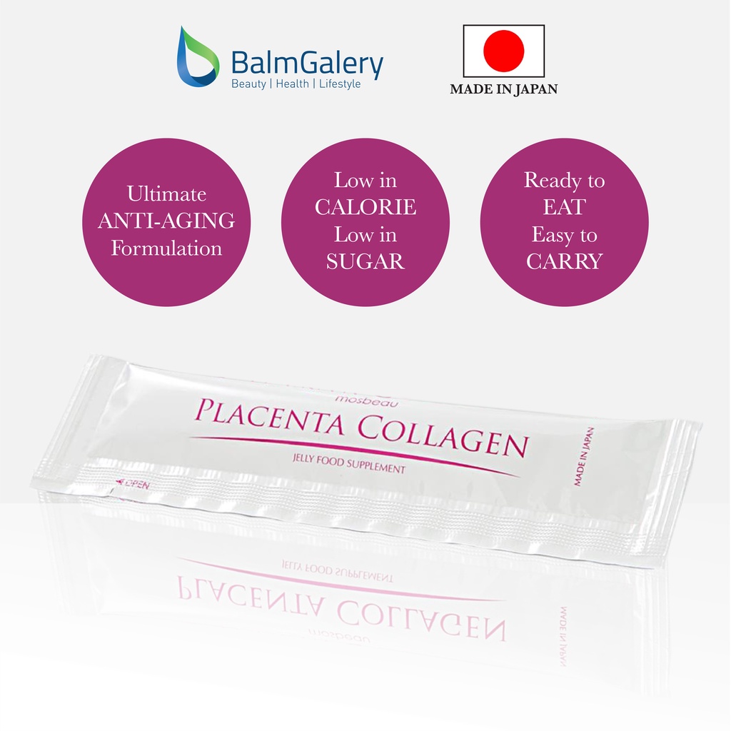 Mosbeau Placenta Collagen Jelly Food - Suplemen Jelly Kolagen - 1pc