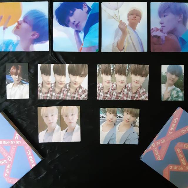 Seventeen - You Make My Day Photocard (Jeonghan, Jun, Wonwoo, Hoshi, Mingyu, The8, Seungkwan, Dino)