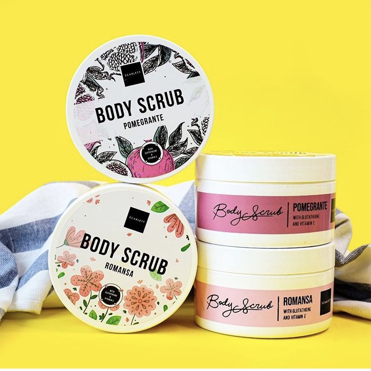 BODY SCRUB SCARLET LULUR scarlet