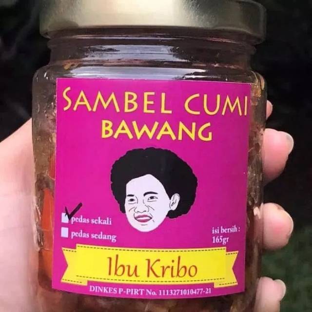 

Sambal Ibu Kribo Cumi Bawang