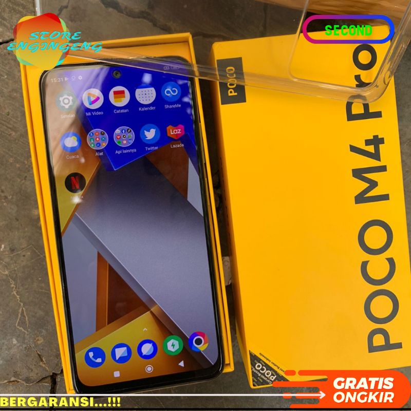 SECOND POCO M4 PRO 6/128 BERGARANSI
