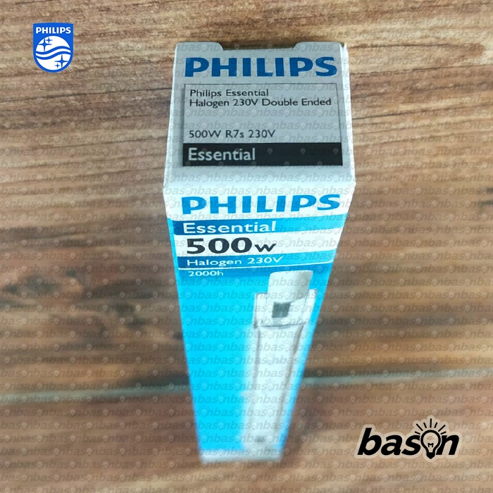 Philips Plusline S 500W R7s 230V - Halogen linear lamps