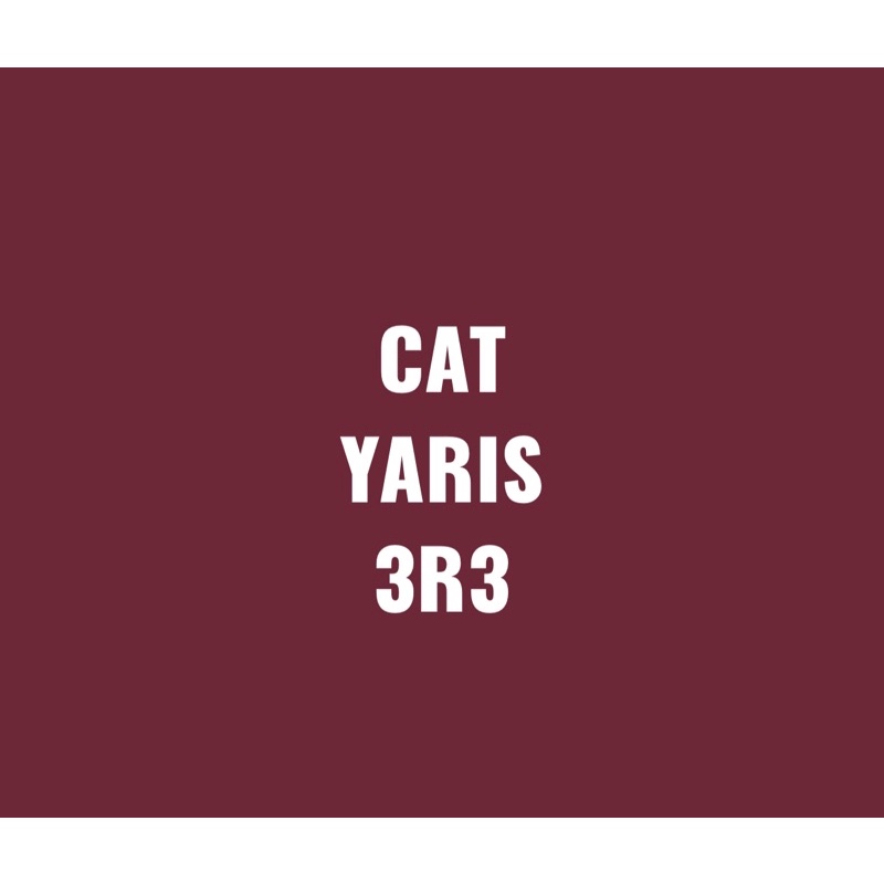 Cat Yaris 3R3