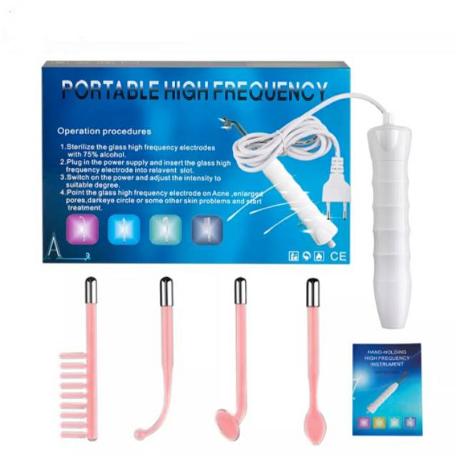 Alat facial hf high frequency portable