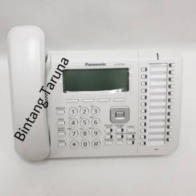 Telepon Digital Panasonic KX-DT546 Telepon Panasonic KX-DT546 (Putih) Garansi 1 Tahun